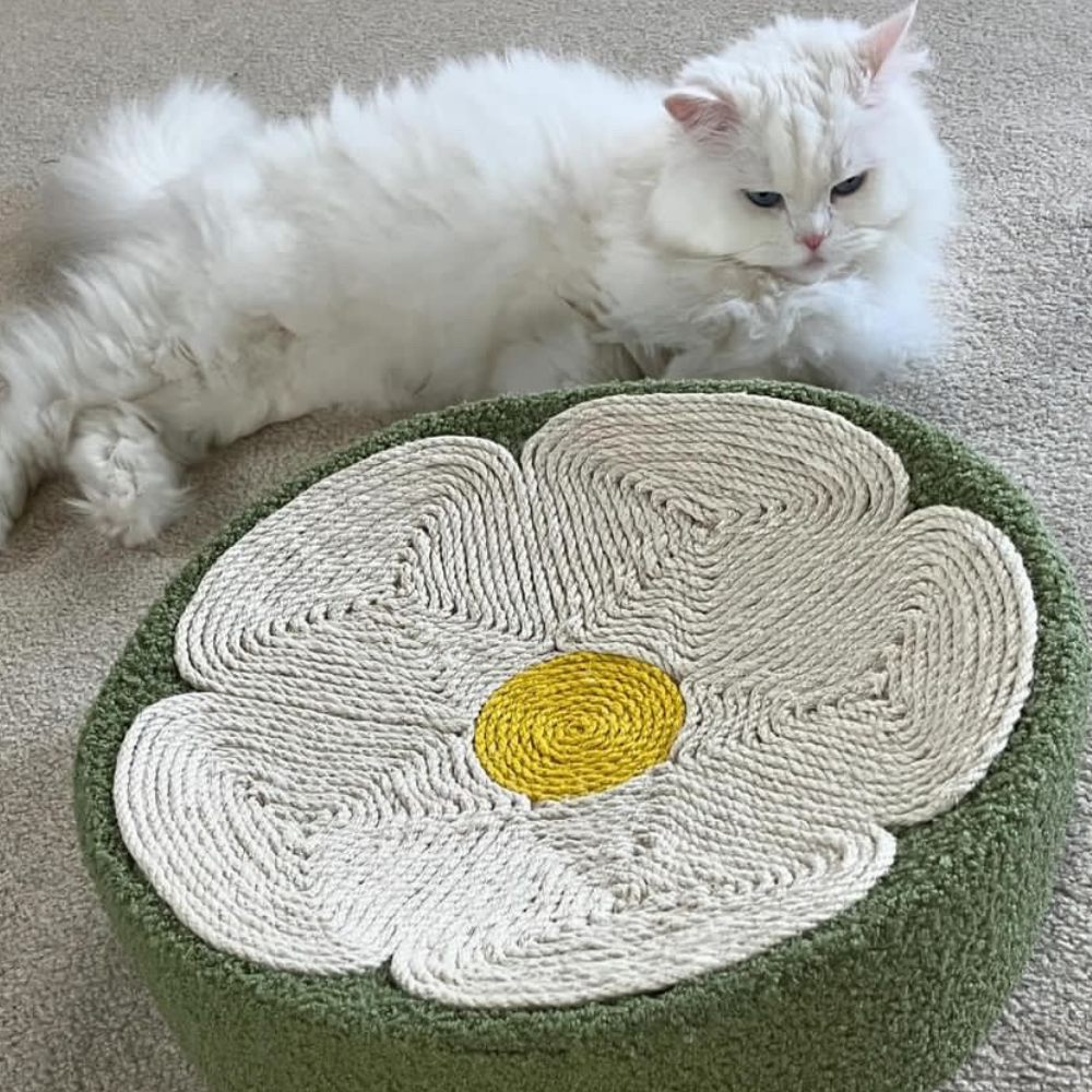 Flower Shaped Sisal Scratcher