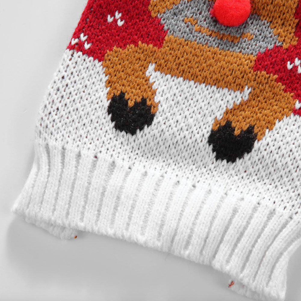 Red Reindeer Sweater
