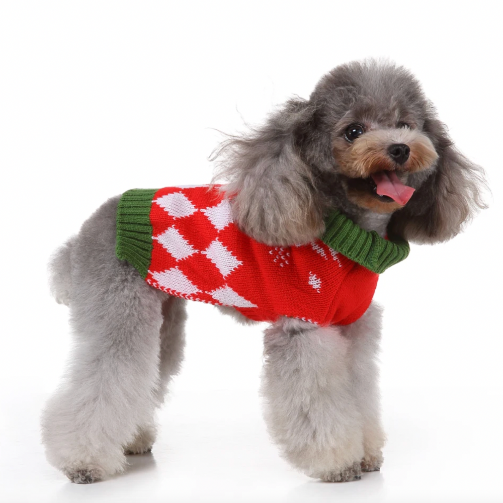 Red Green Reindeer Sweater