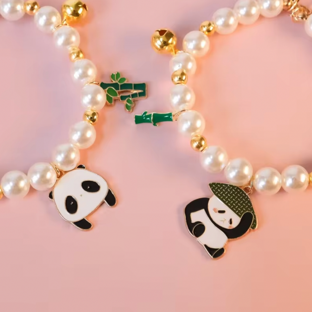 Panda Bamboo Necklace