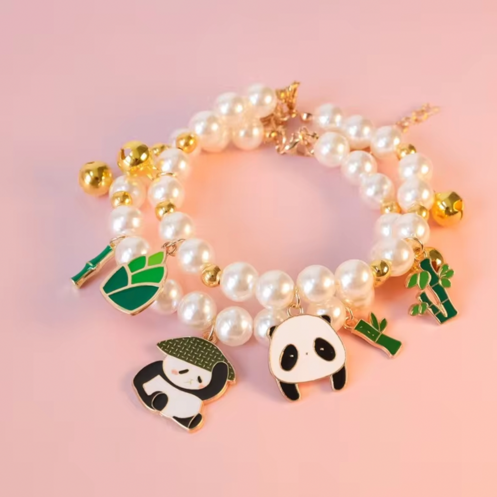 Panda Bamboo Necklace