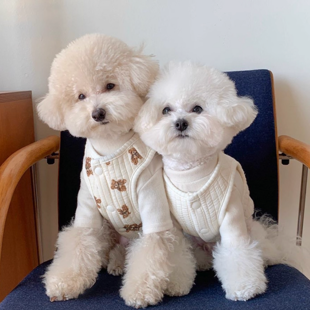 White Bear Vest Harness