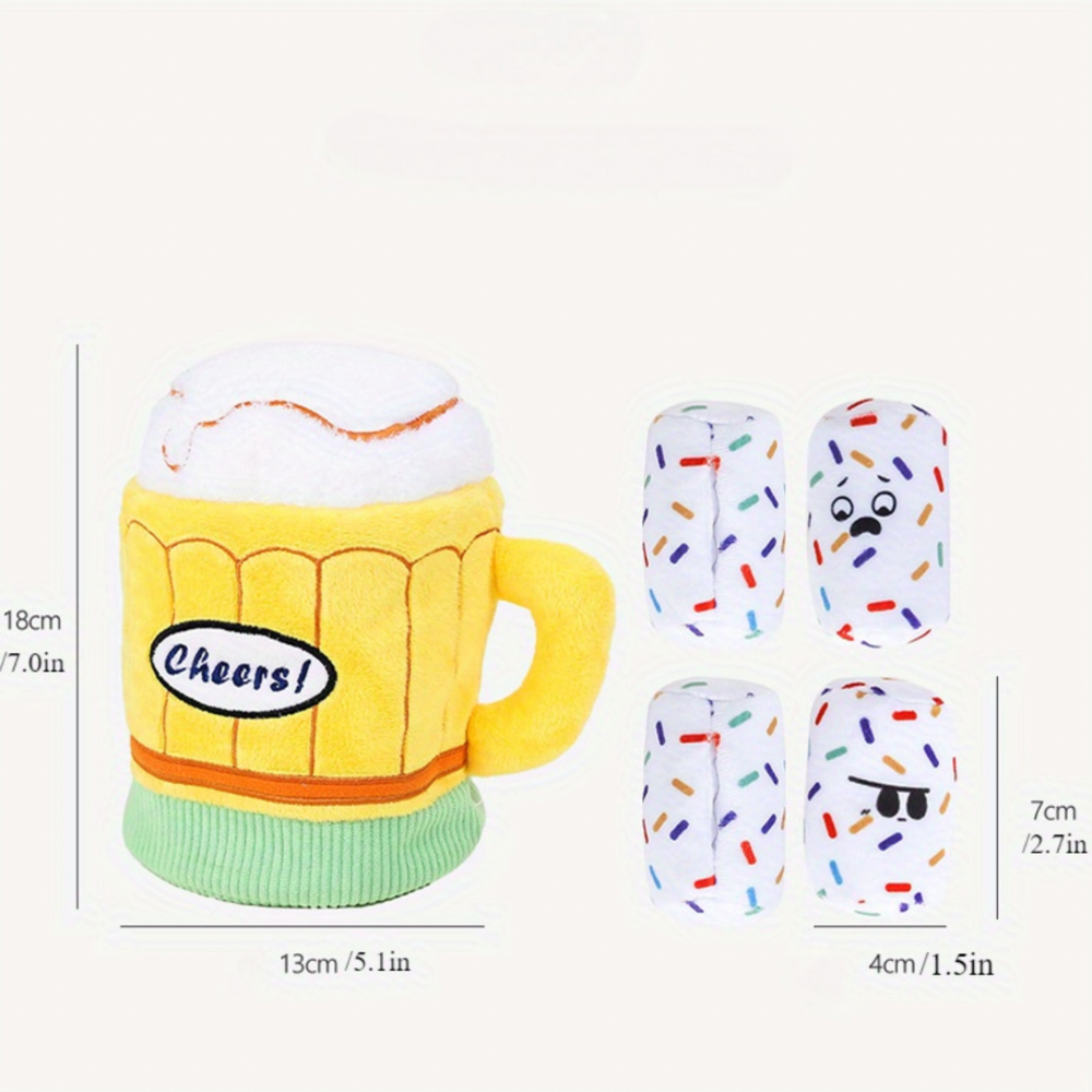 Beer Mug Burrow Toy