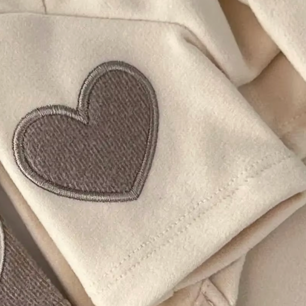 Beige Heart Shirt