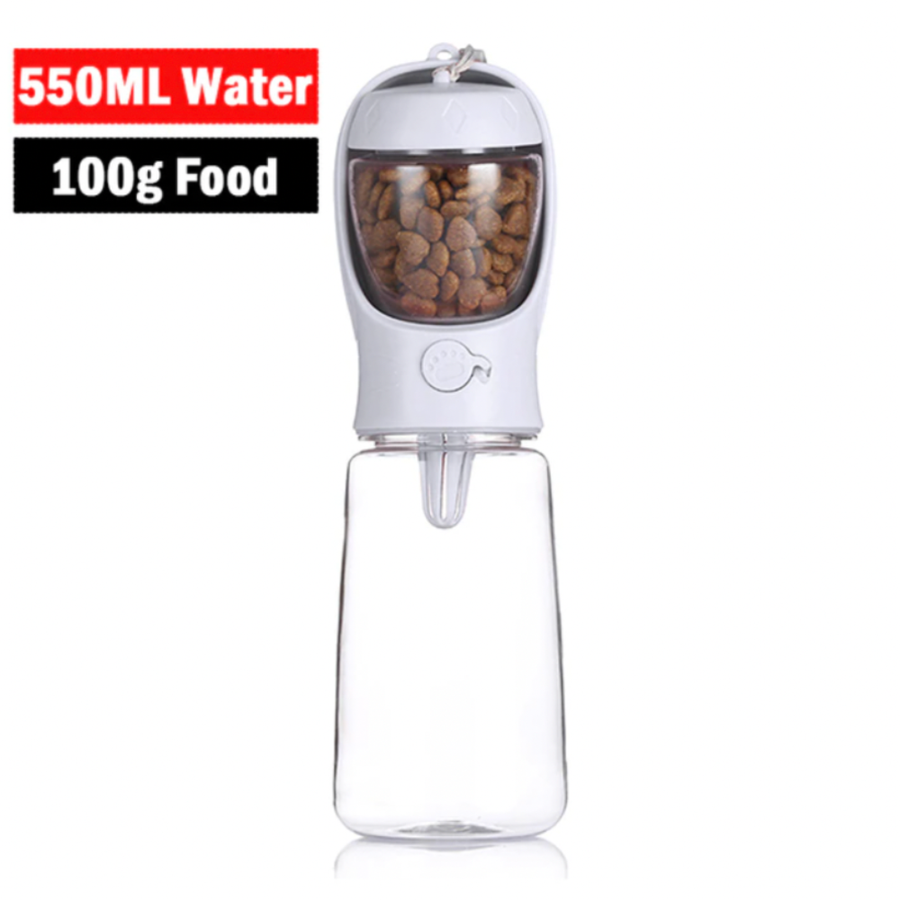 Portable Bottle with Food Container