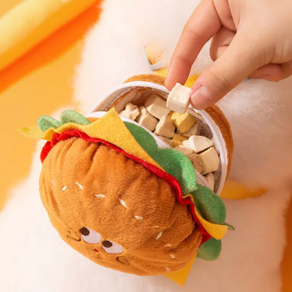 Burger Backpack Vest With 120cm Leash