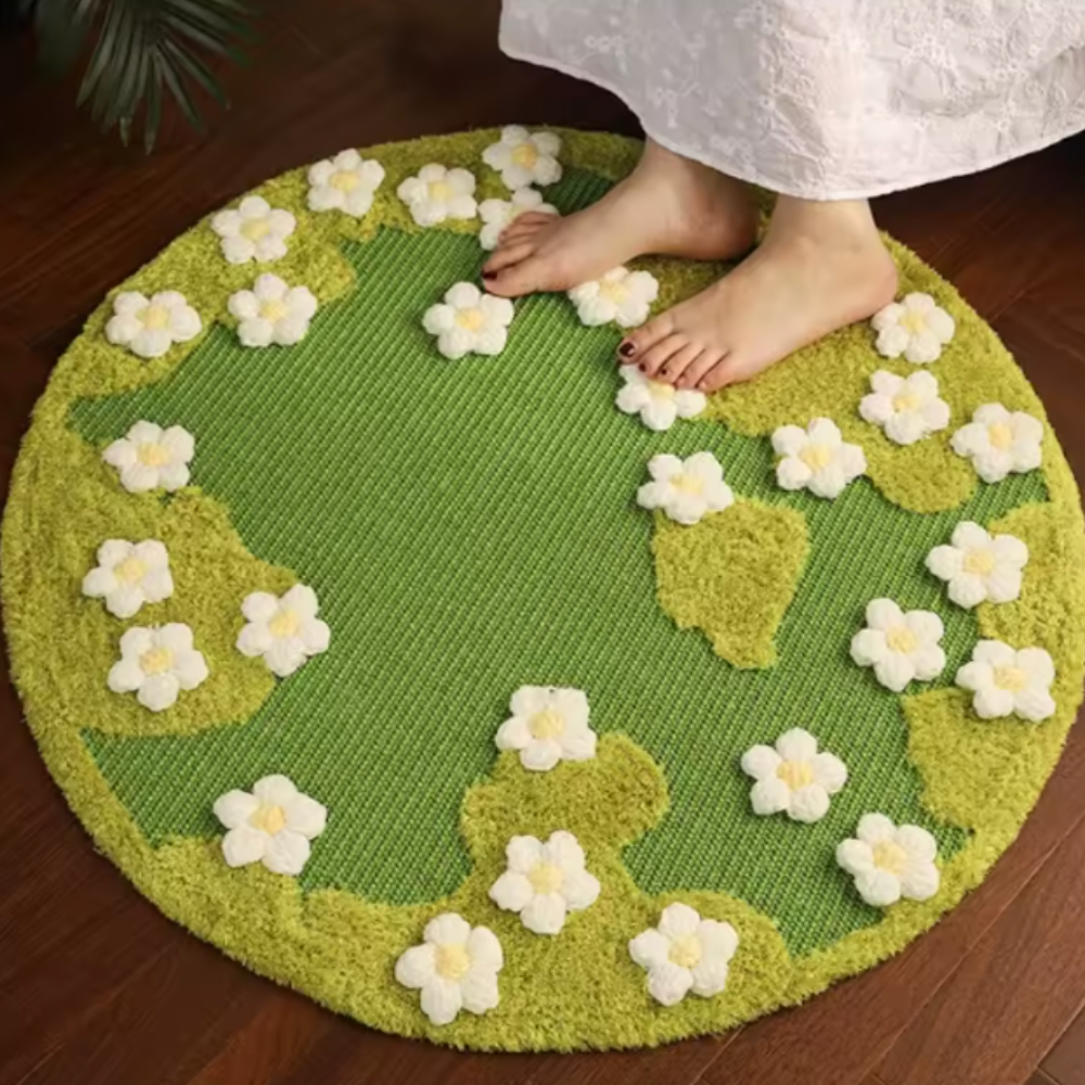 3 In 1 Sisal Daisy Scratcher Mat In 31 inch