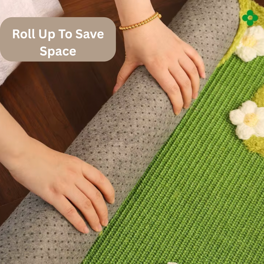 3 In 1 Sisal Daisy Scratcher Mat In 31 inch