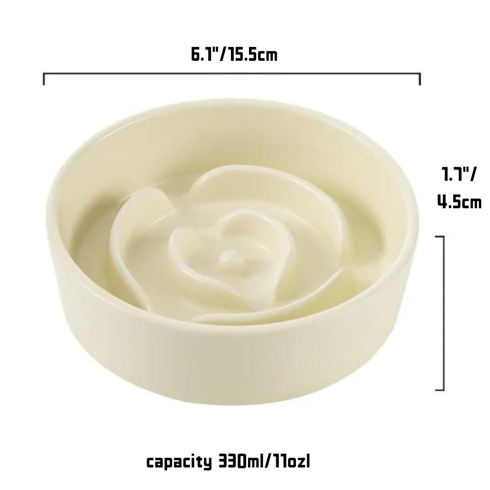 Flower Shaped Anti-Choke Bowl