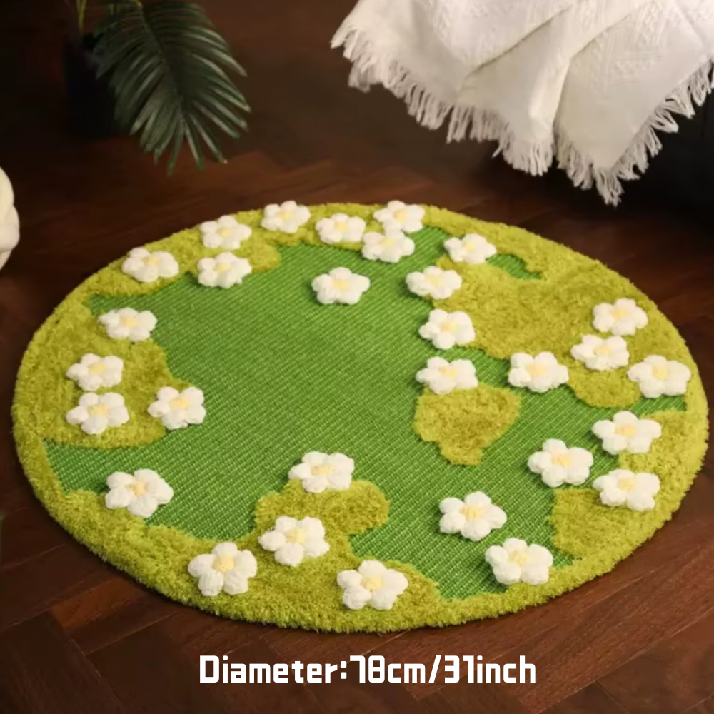 3 In 1 Sisal Daisy Scratcher Mat In 31 inch
