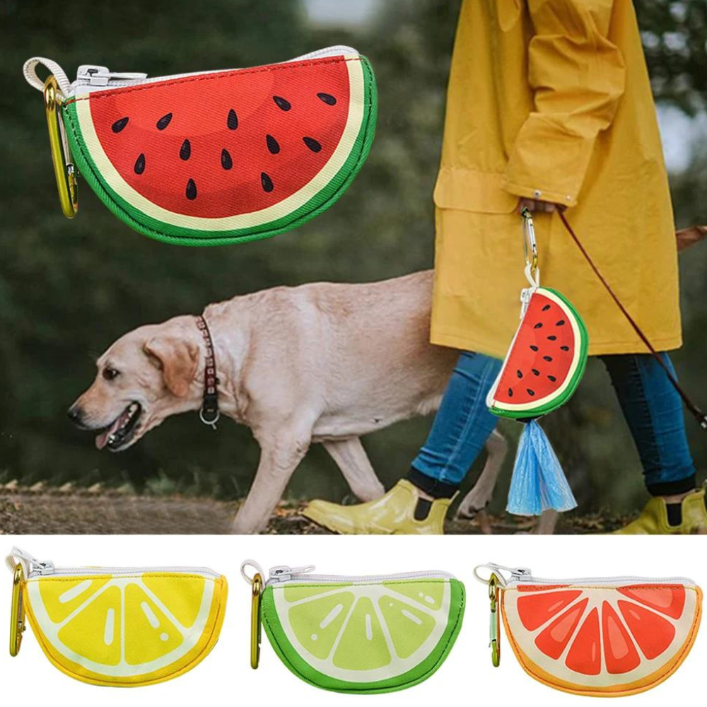 Fruit Poop Bag Holder