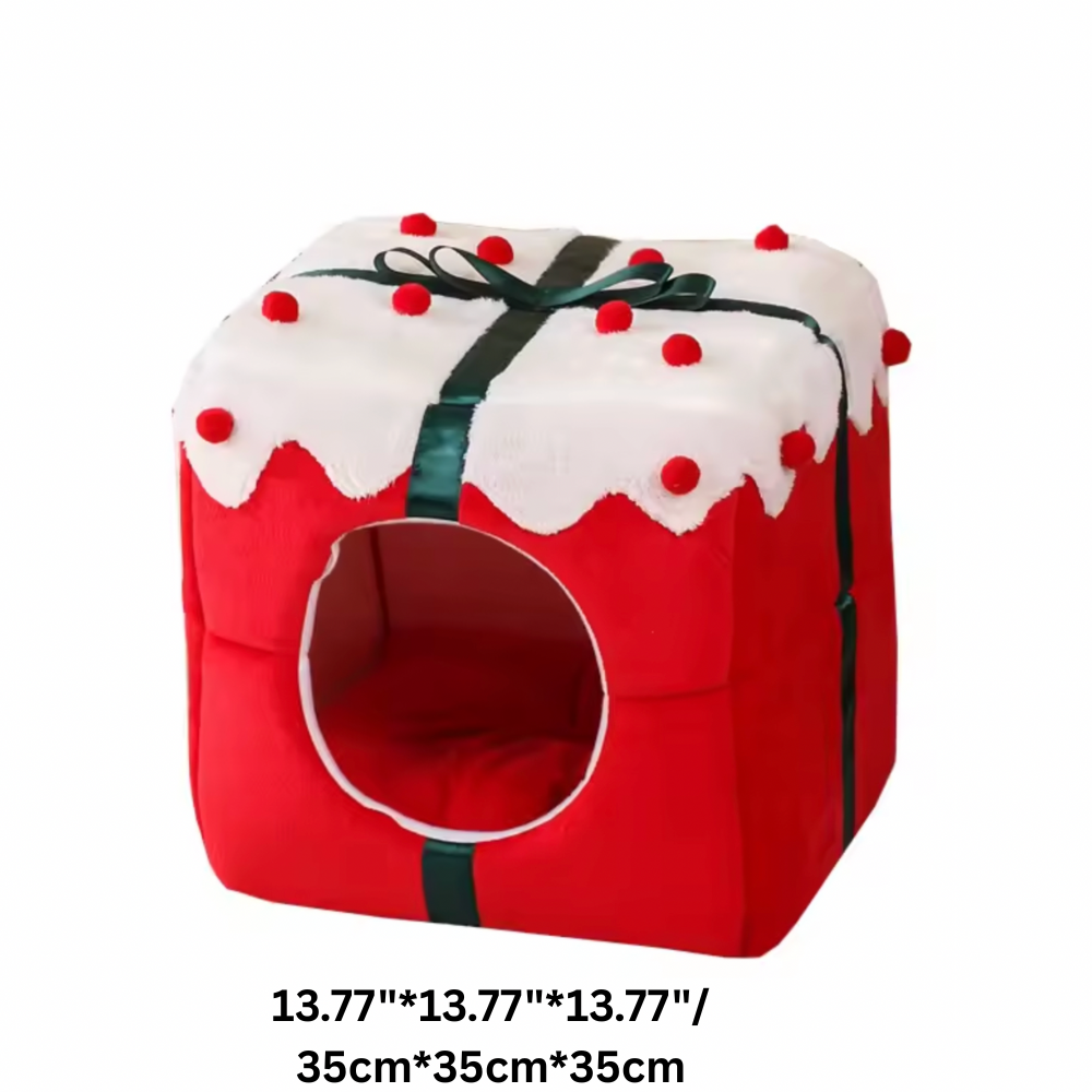 Semi-Closed Gift Box Shaped Bed