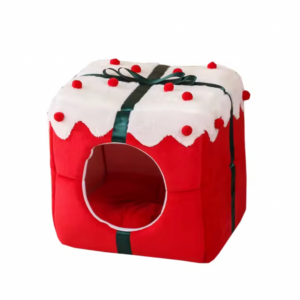 Semi-Closed Gift Box Shaped Bed