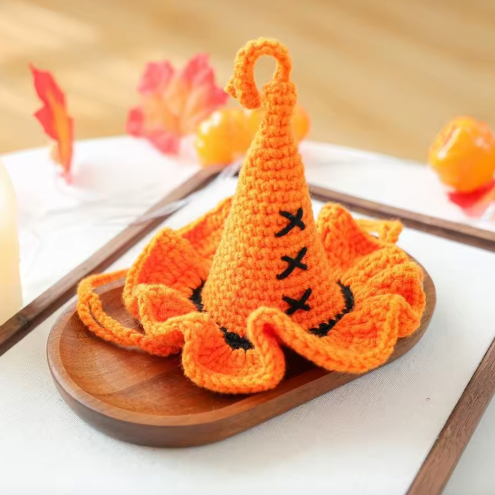 Halloween Knitted Hat