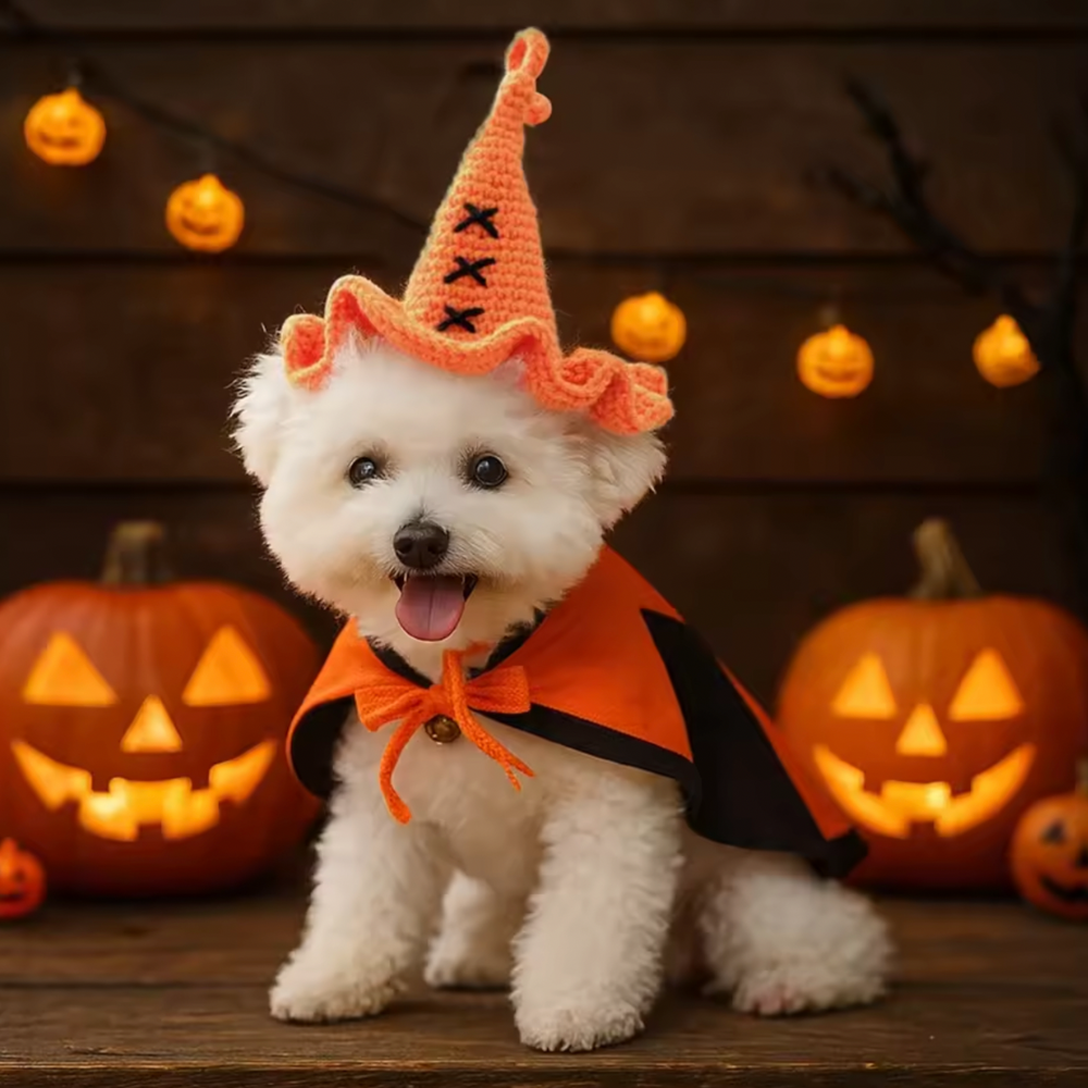 Halloween Knitted Hat