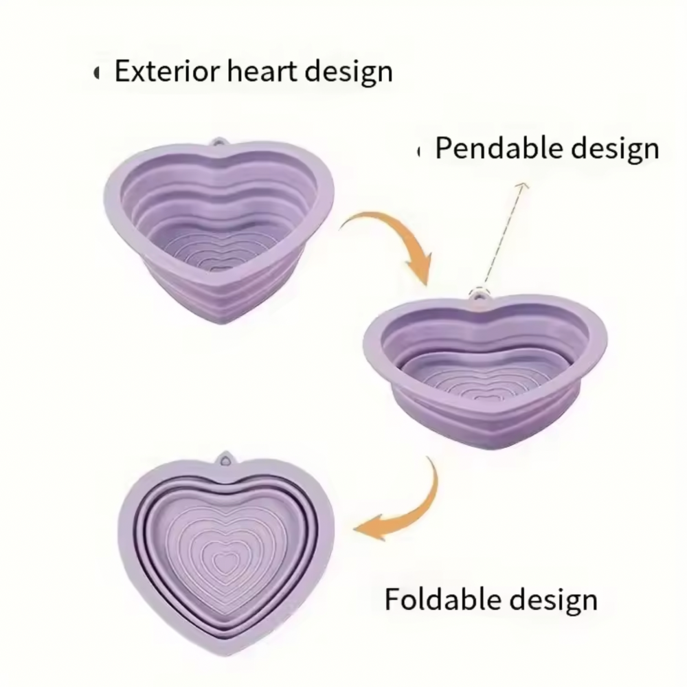 Foldable Silicone Pet Bowl