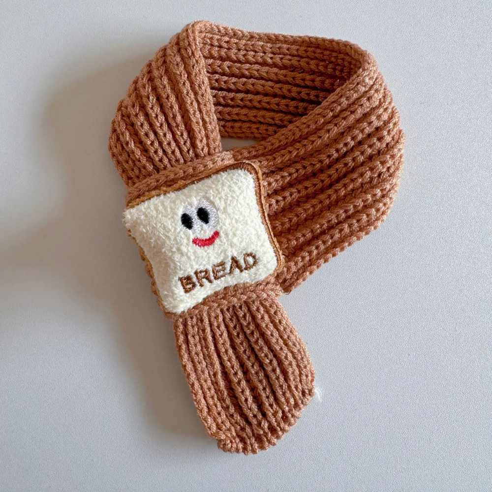 Brown Knitted Scarf