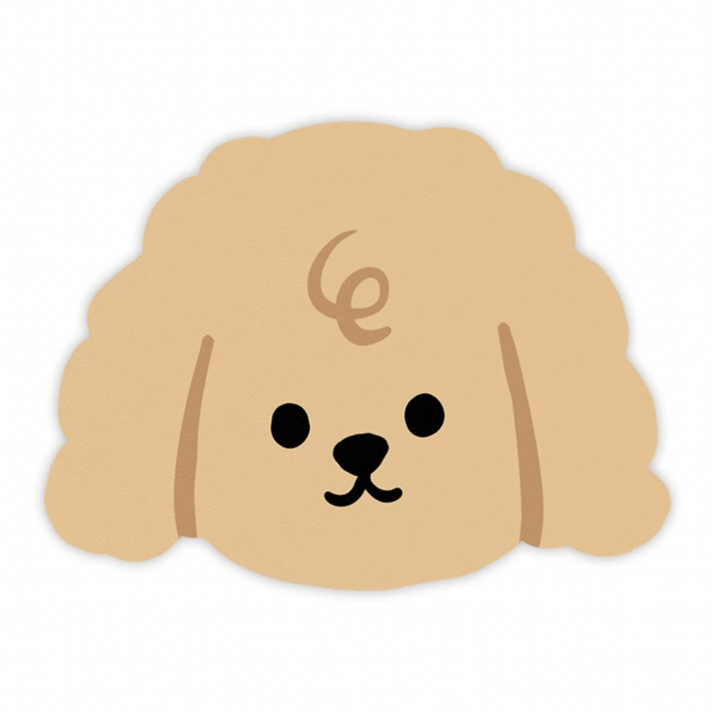 Quick-Drying Bowl Mat Maltipoo