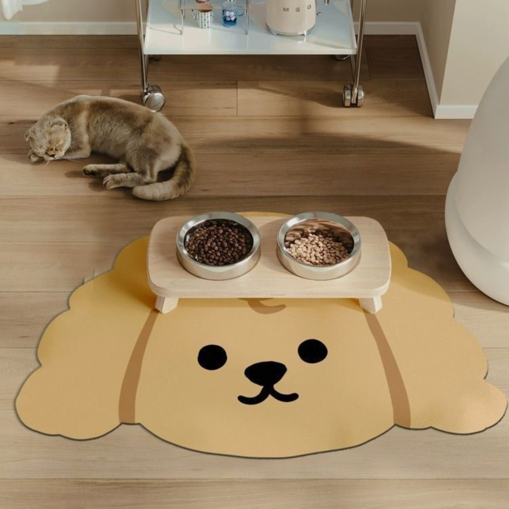 Quick-Drying Bowl Mat Maltipoo