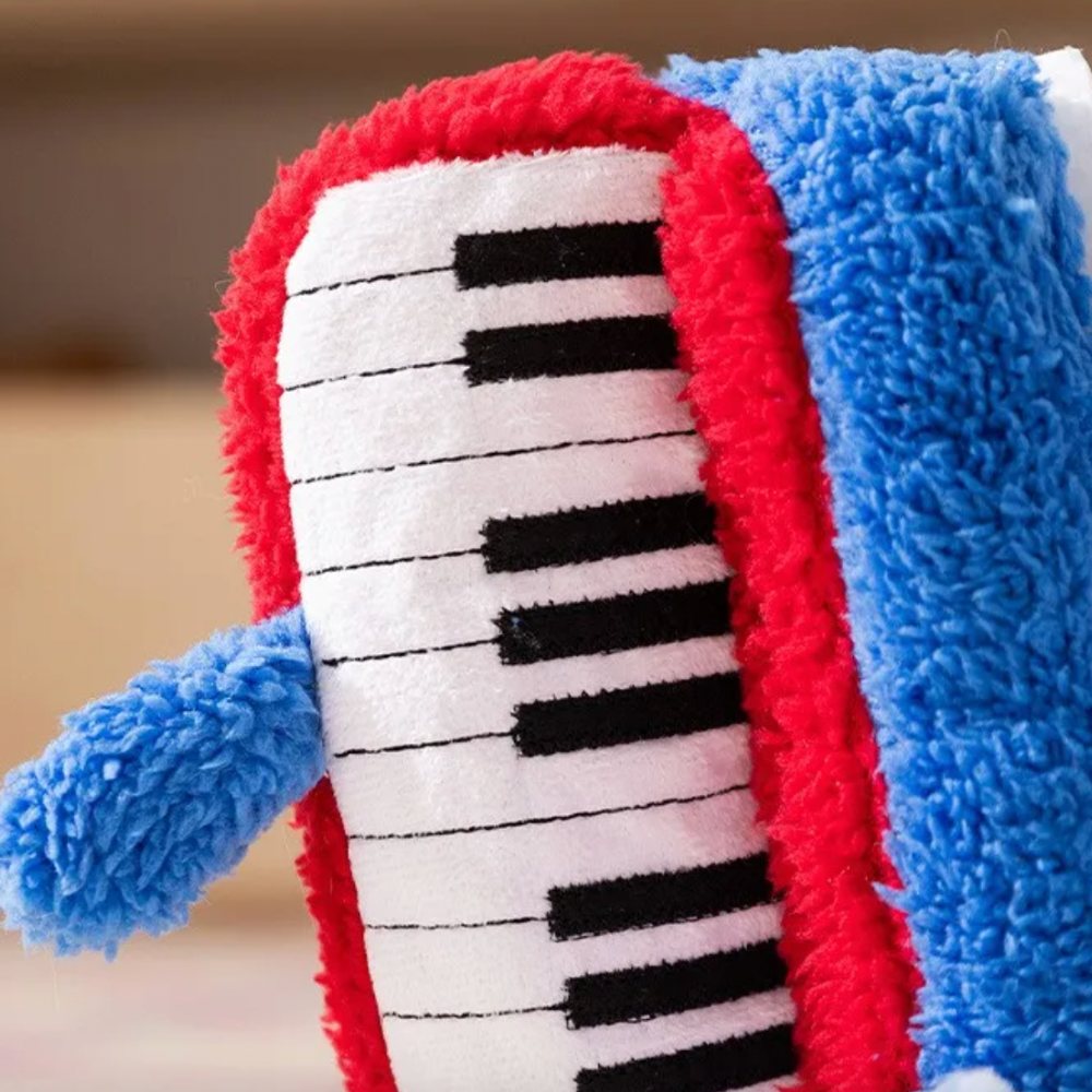 Accordion Shaped Squeaker Toy