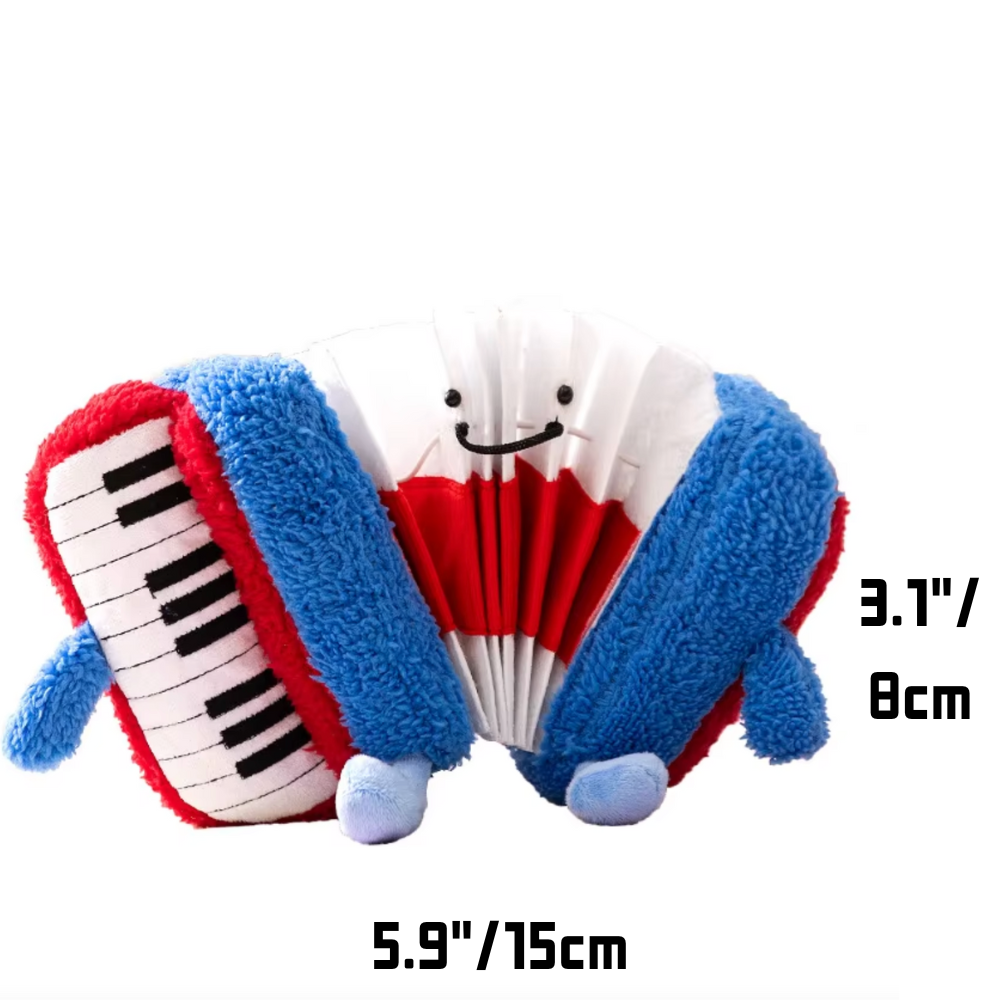 Accordion Shaped Squeaker Toy