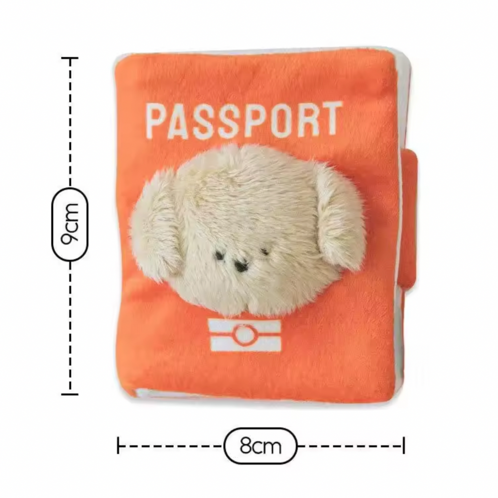 Passport Hiding Food Toy
