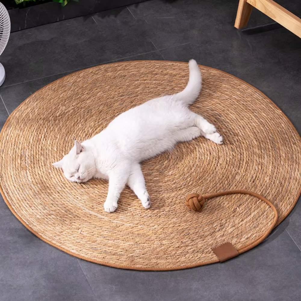 Anti-Scratch Rattan Mat