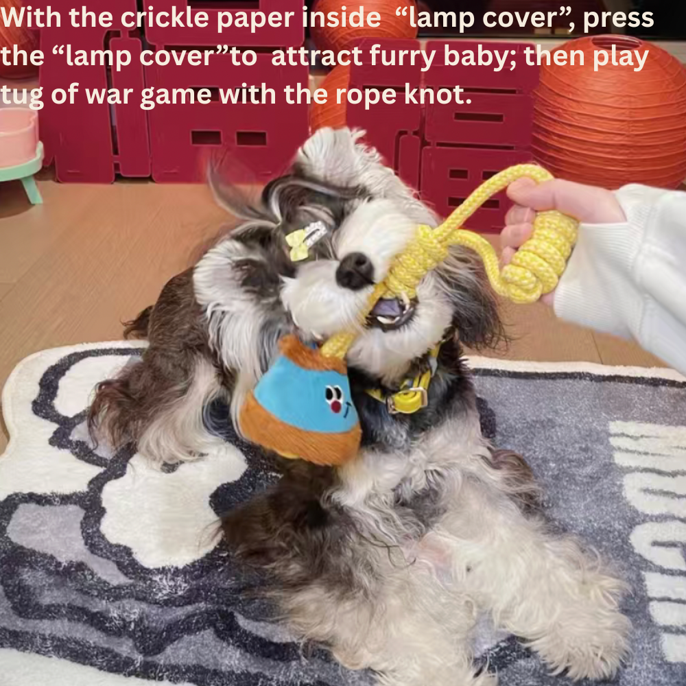 Lamp Shaped Rope Toy