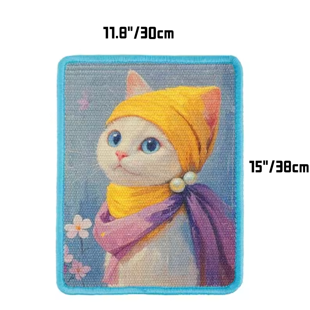 Painting Sisal Scratching Mat