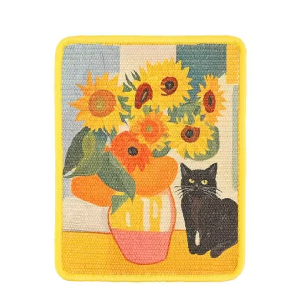 Sunflower Sisal Scratching Mat