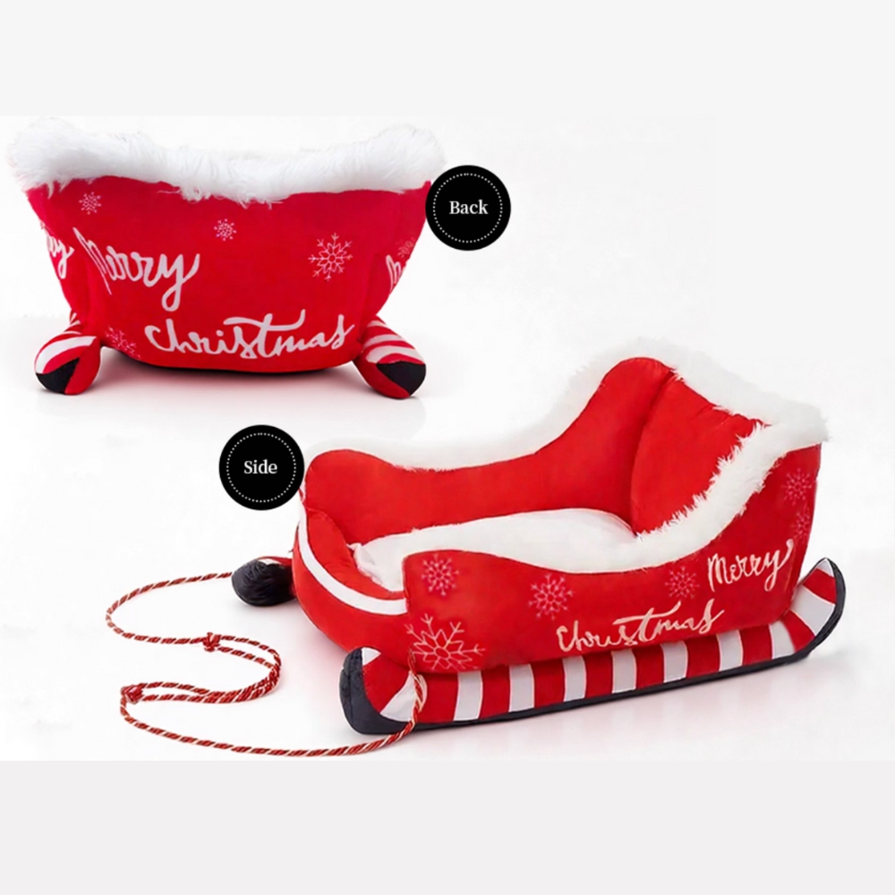 Christmas Sleigh Kennel