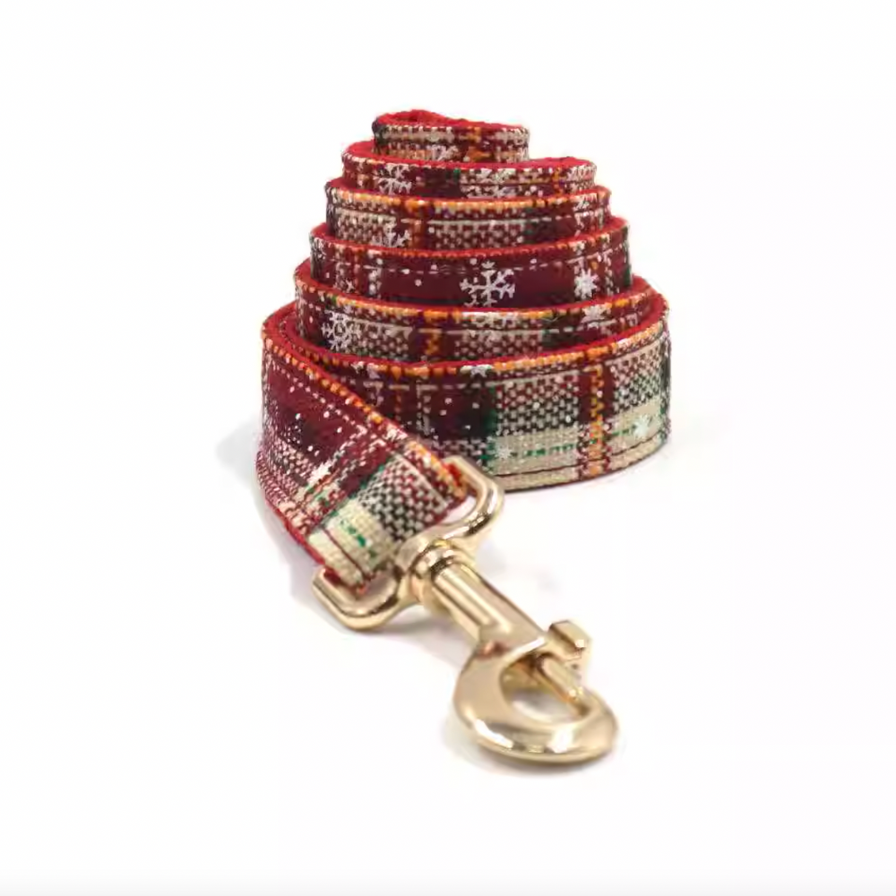 Christmas Snowflake Leash