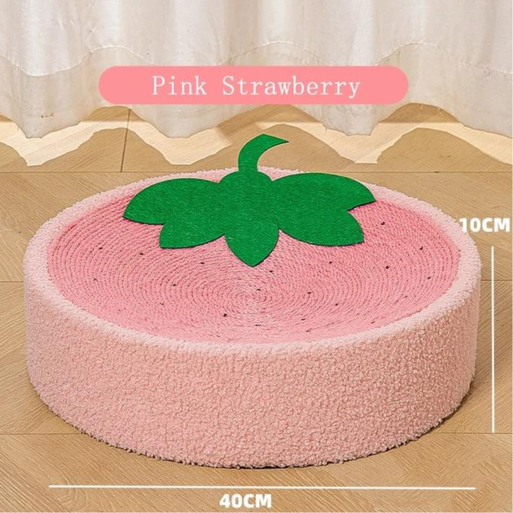 Strawberry Sisal Scratcher