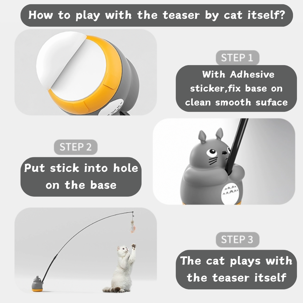 Fish Cat Teaser Wand