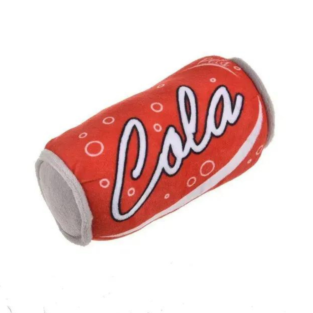 Plush Can Shaped Squeaky Toy