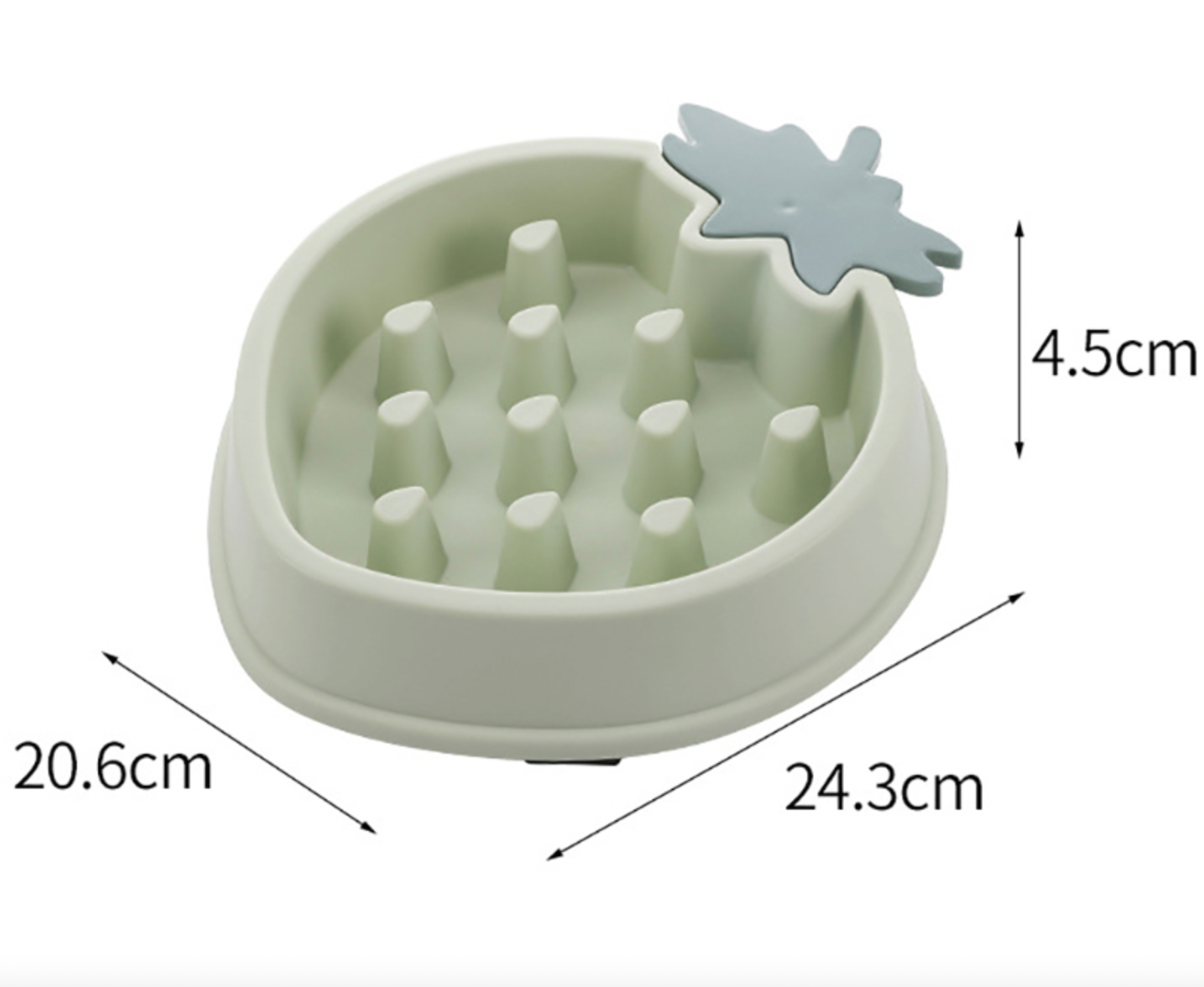 Strawberry Shape Slow Feeder