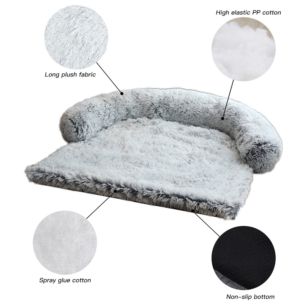 Removable Fluffy Pet Mat